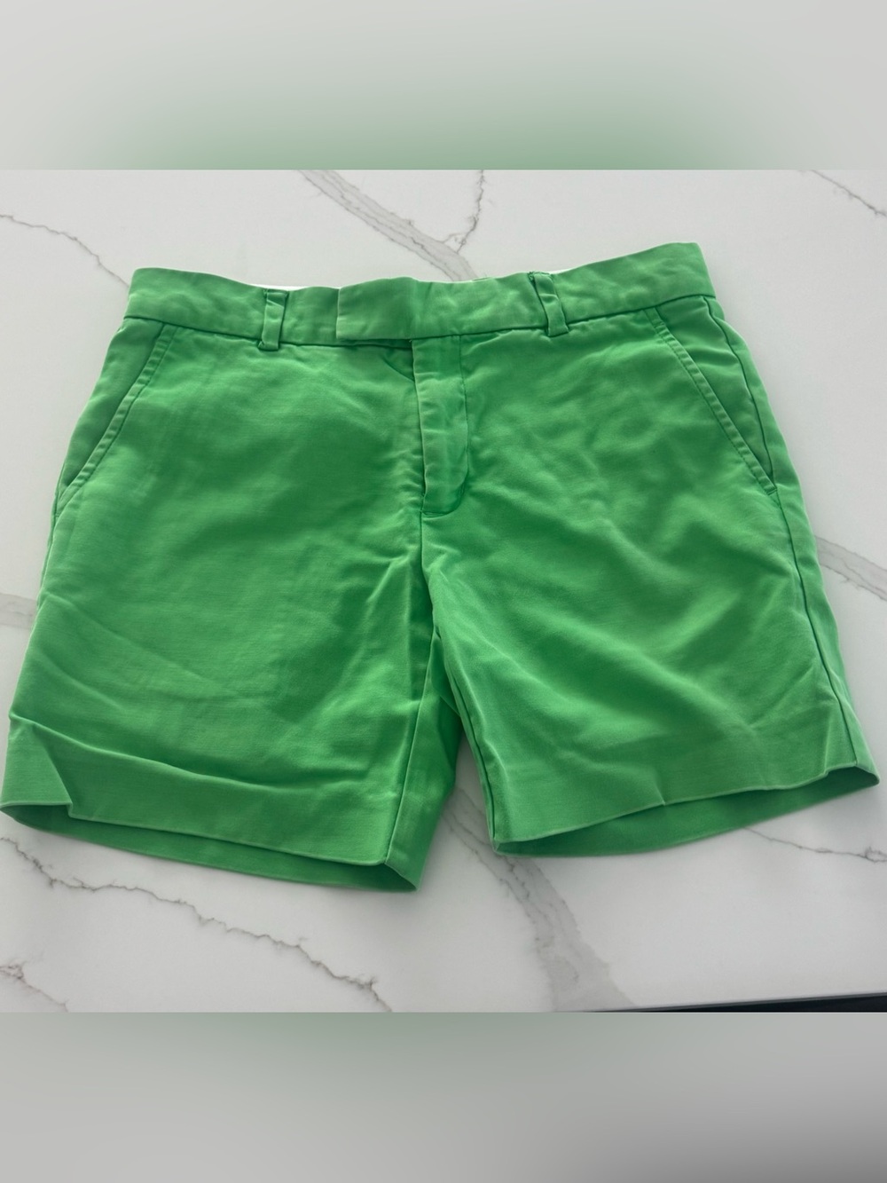 Bright Green Women's Tailored Bermuda Shorts